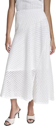 DKNY Dkny Open Textured Knit Skirt