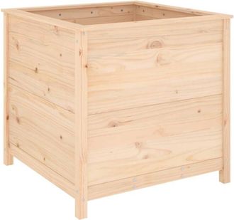 vidaXL Garden Planter 82.5x82.5x78 cm Solid Wood Pine vidaXL