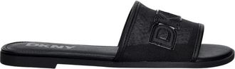 DKNY Wren Slide - Dames - Sandalen - Zwart - 36 EU - Schoenen