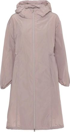 Herno Parka met ruches - Dames - Regenjassen - Paars - M - Jassen