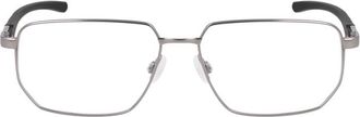 Nike NIKE4317N070 Rectangle Full Rim Eyeglasses - Gray