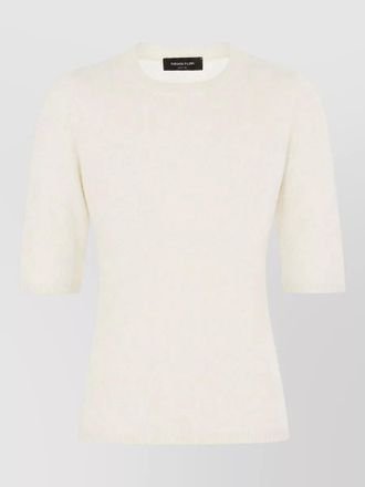 Fabiana Filippi knit top crew neck short sleeves