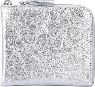 Comme Des Gar&ccedil;ons Portafoglio piccolo con zip - Argento