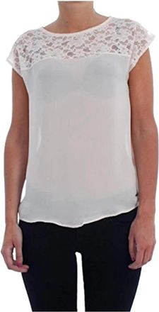 Pepe Jeans London Blusa Shane - Dames - Blouses - Beige - S - Overhemden