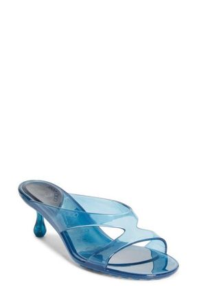 Jimmy Choo London Jelly Drop Slide Sandal in Light Lagoon at Nordstrom, Size 12Us