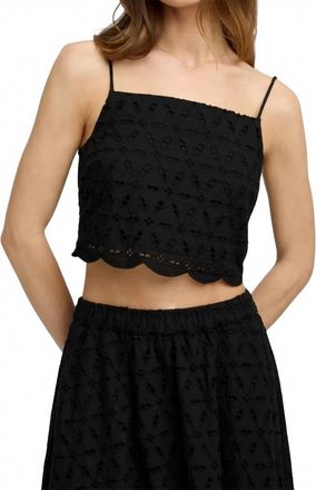 Favorite Daughter Pretty Please Cami Top In Black