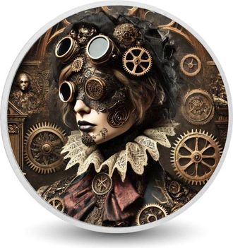 OEM Moneda De Plata De 1 Oz De La Reina De Los Engranajes: La Musa Mec&aacute;nica