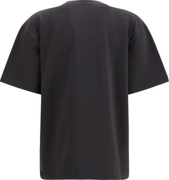 Ganni Womens T-Shirt Tiger Phantom Cotton T-Shirts & Jerseys
