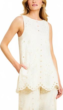 Mestiza New York Sol Tunic Top In Ivory