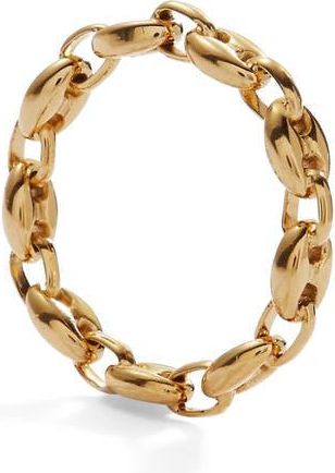 Alex and Ani Frozen Mariner Chain Ring in Gold at Nordstrom, Size 7