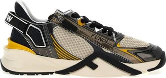Fendi Mens Flow Low Top Sneakers, Brand Size 8