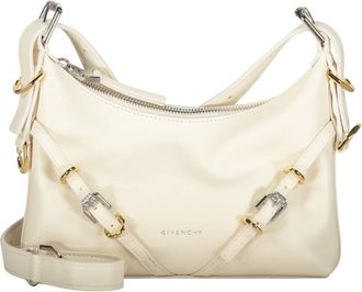 Givenchy Cross Body Bags, female, Beige, Size: ONE SIZE Leather Shoulder Bag