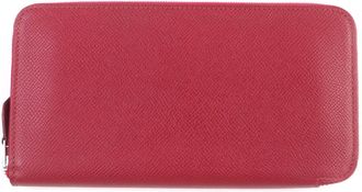 Hermès Ruby Epsom Leather Long Wallet (Bi-Fold) (Pre-Owned)