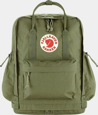 Fj&auml;llr&auml;ven Womens Fjallraven Kanken Outlong Unisex Backpack - Green 620 - Tan - Size: ONE size