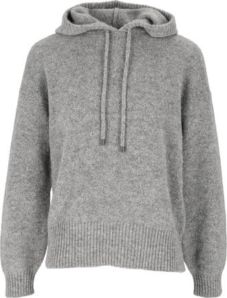 Kangra Cashmere Relaxed Fit Oversized Hooded Sweatshirt in Soft Knit