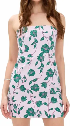 Favorite Daughter Willow Mini Dress In Wisteria