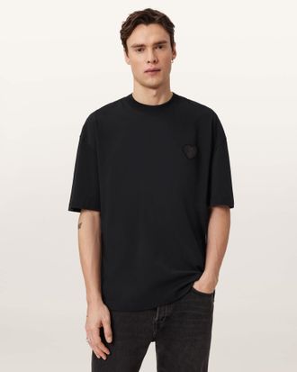AllSaints Lover Short Sleeve Oversized T-Shirt