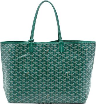Goyard Borsa tote Saint Louis PM in tela Goyardine 2018 - Verde