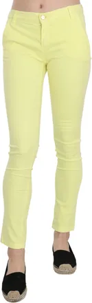 Pinko Cotton Stretch Low Waist Skinny Casual Trouser Womens Pants