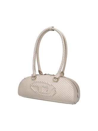 Diesel Womens Bags Beige Leather