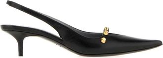 Balenciaga Black Slingback Pumps