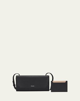 Oryany The Mandy Flap Leather Crossbody Bag