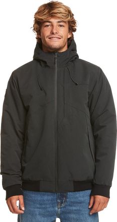 Quiksilver Regenjacke QUIKSILVER New Brooks 5K, Herren, Gr. S, schwarz, Obermaterial: 100% Polyester;, Jacken Regenjacke