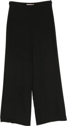 Pennyblack Pbppittura Wijde Broek - Dames - Wijde Broeken - Zwart - XL - Polyester - Broeken