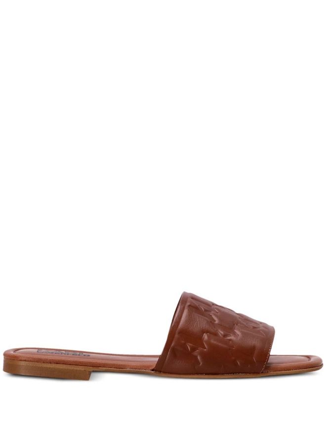 Sandali slides Brio - Marrone