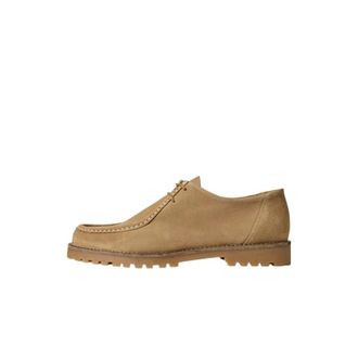 Garment Project Ollie Moc Toe - Heren - Veterschoenen - Bruin - 41 EU - Katoen - Schoenen