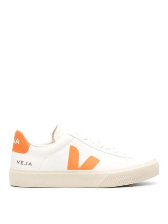Veja Leather logo sneakers