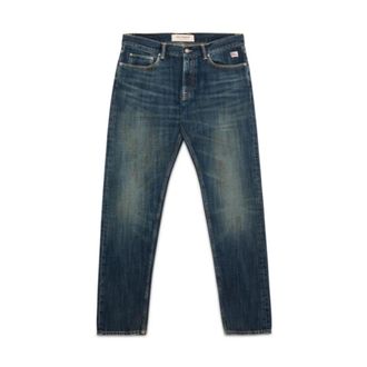 Roy Rogers Hombre, Vaqueros, Azul, Talla: W35