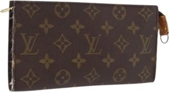 Louis Vuitton Pre-owned Vintage Clutch - Dames - Vintage Clutch - Bruin - ONE Size - Vintage