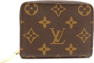 Louis Vuitton Brown Monogram Coin Purse/Coin Case (Pre-Owned)