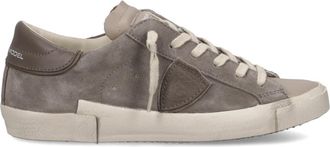 Philippe Model Prsx Tennis - Dames - Sneakers - Grijs - 38 EU - Katoen - Schoenen