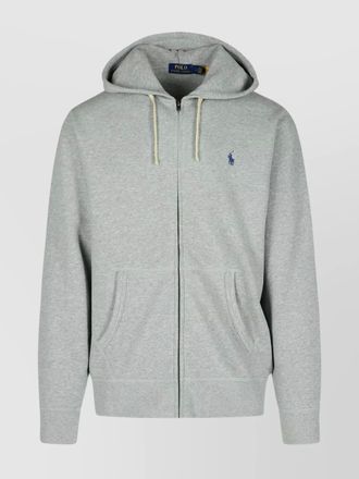 Polo Ralph Lauren hooded cotton sweatshirt pockets