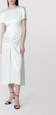 Victoria Beckham gathered waist midi dress