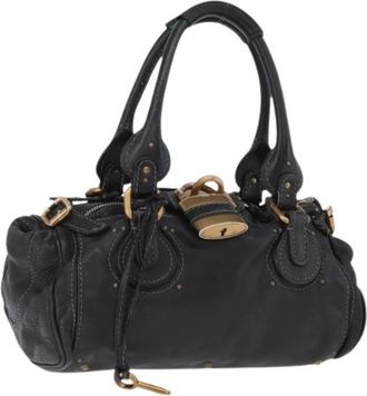 Chlo&eacute; Pre-owned Handbags, female, Black, Size: ONE SIZE Pre-owned Hand Bag