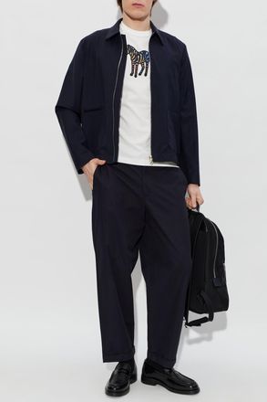 Paul Smith T-shirt With Printed Logo, Mens, White