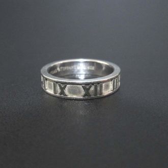 Tiffany & Co. Silver Silver 925 Band Ring (Pre-Owned)