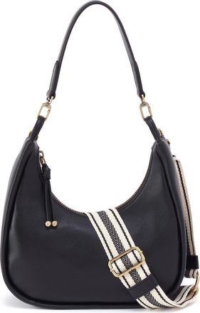 Hobo Small Cass Leather Shoulder Bag in Black at Nordstrom