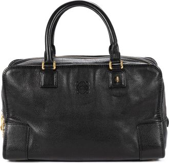 Loewe Pre-owned Womens Amazona 36 Handbag - Black - One Size