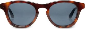 Bally dieter round-frame sunglasses - men - Acetate - One Size - Brown