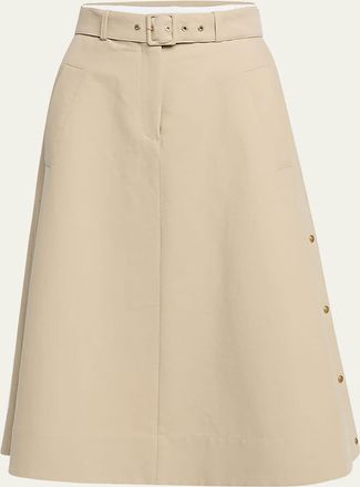 Moncler Belted Utility Skirt