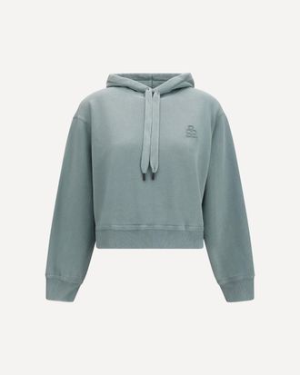 Isabel Marant Felpa con Cappuccio con logo Salmy Woman 38