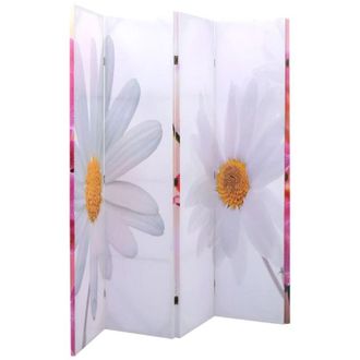 vidaXL Folding Room Divider 200x170 cm Flower vidaXL