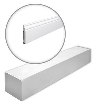 NMC Nmc - Fb2f-box Wallstyl Noel Marquet 1 Caja 10 Piezas Z&oacute;calo Dise&ntilde;o Atemporal Cl&aacute;sico Blanco 20 M