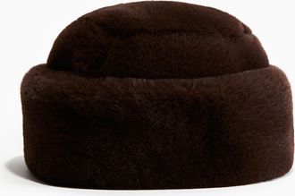 H&M Flauschige Mütze - Brown