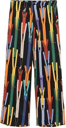 Moschino Pantaloni con zip - Nero