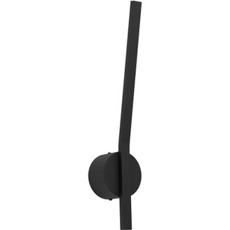 Eglo Eglo - Applique Esterno Moderna Taparita Acciaio Nero Policarbonato Bianco Led